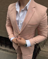 Sicily Peach 2 Piece Linen Suit