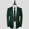 Derby Green 2 Piece Tweed Men's Suit