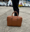 Tan Brown Leather BriefCase | Laptop Bag