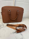 Tan Brown Leather BriefCase | Laptop Bag