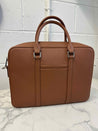 Tan Brown Leather BriefCase | Laptop Bag