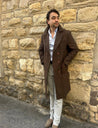 Brown Estate Tweed Coat