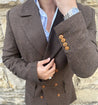 Brown Estate Tweed Coat