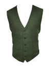 Blinder Green Tweed Waistcoat