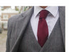 Larger Peaky Grey Estate Herringbone Tweed 3 Piece Suit ( Plus Size)