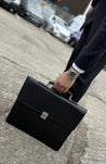 Black Leather BriefCase | Laptop Bag