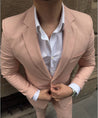 Sicily Peach 2 Piece Linen Suit