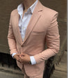 Sicily Peach 2 Piece Linen Suit