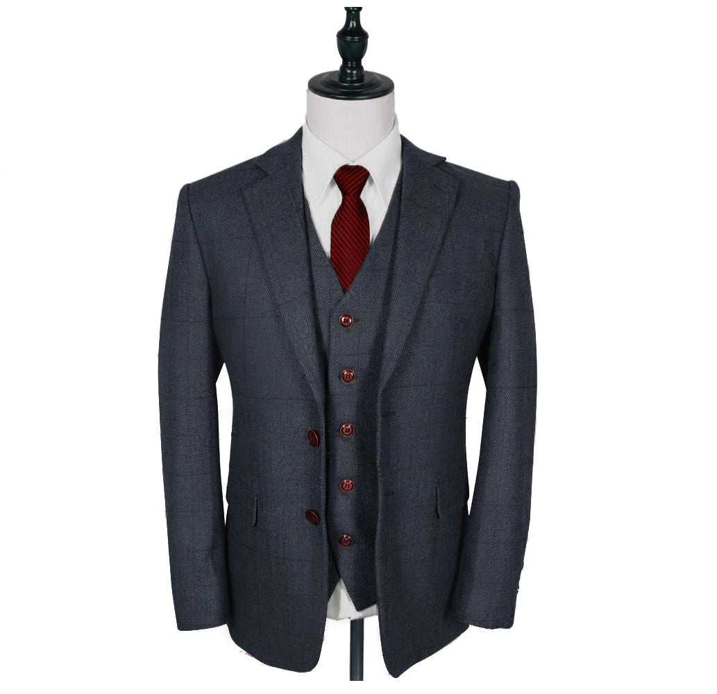 kids-peaky-grey-estate-herringbone-3-piece-suit-abitto-ltd